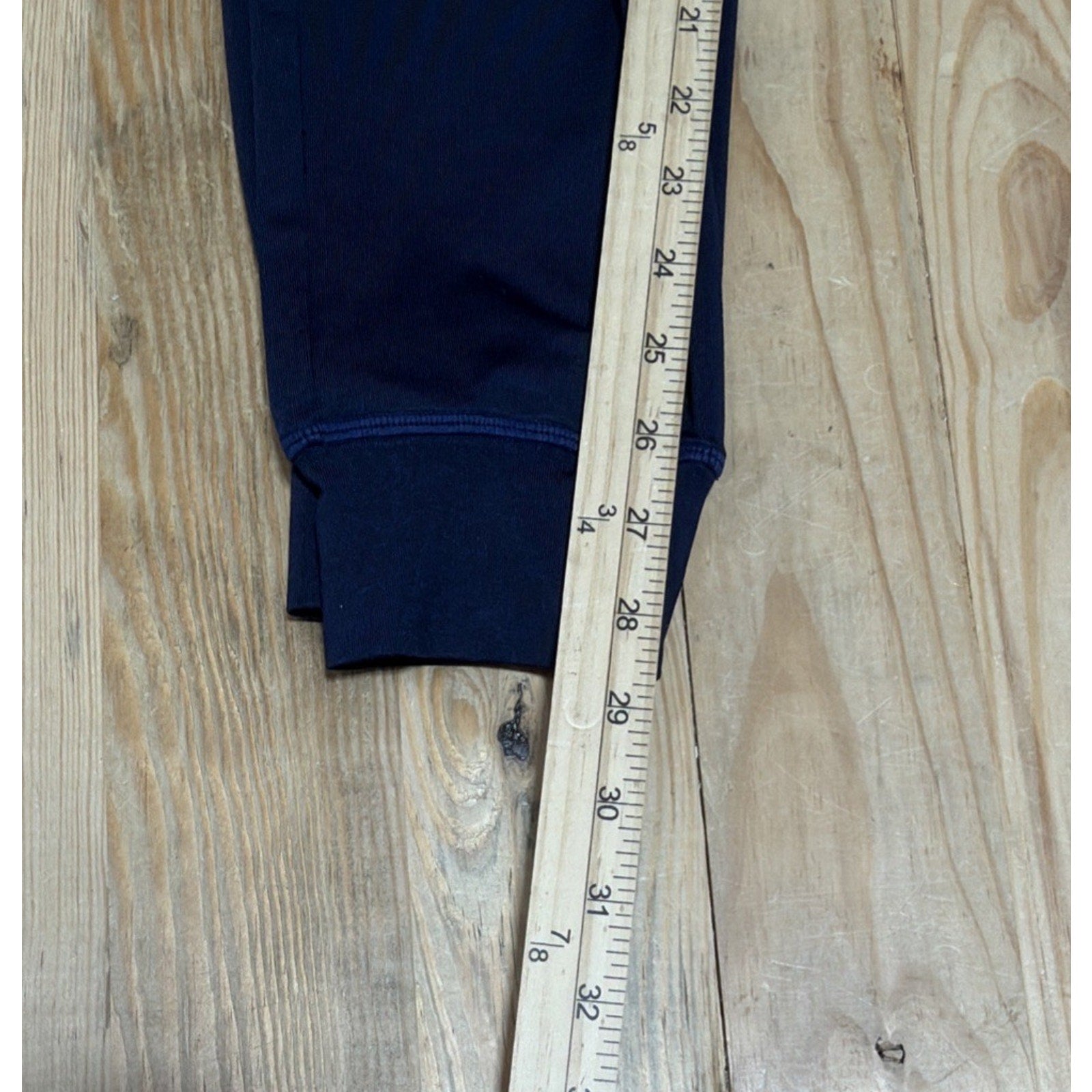 Zyia Active Navy Cozy Jogger Pants Women’s Size Large Pockets LL119