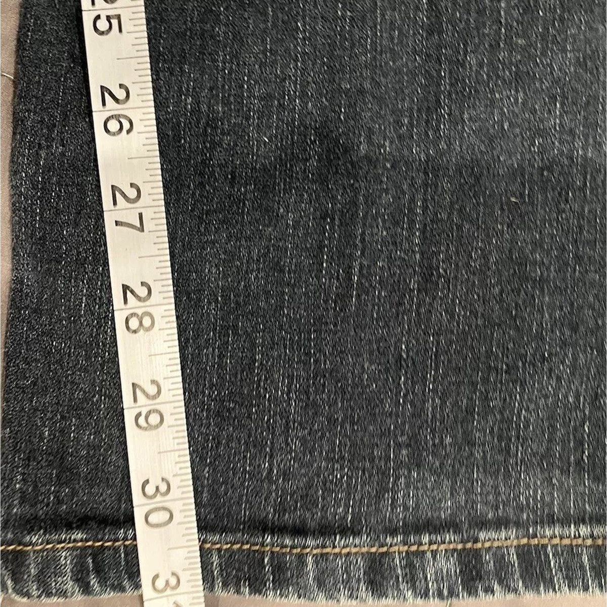 Leopard Pocket Women's Juniors Vanilla Star Jeans Denim Size 5 Distressed