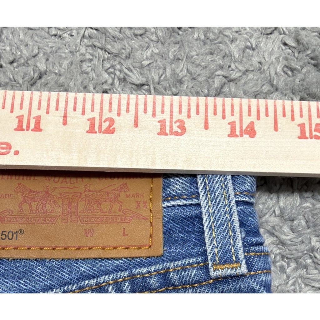 Levis 501 XX Straight Jeans Womens 26x30 Original Fit Premium Big E 125010358