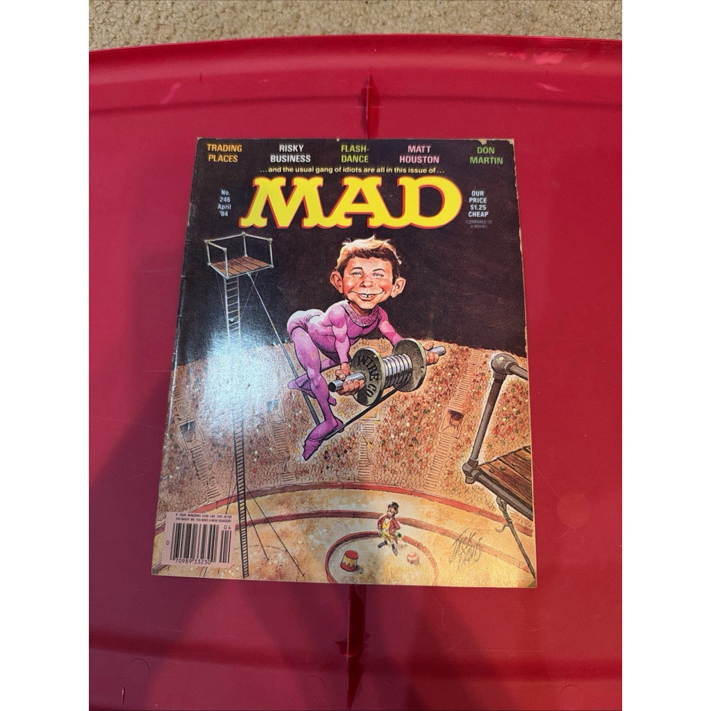 MAD Magazine #246 April 1984 Trading Places Risky Business Flashdance Jack Davis