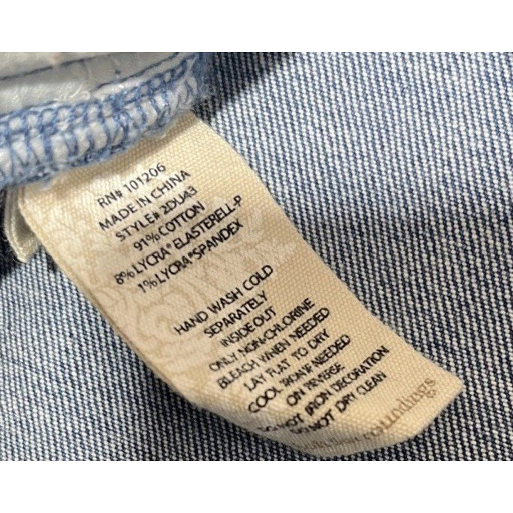 Soft Surroundings, Calais, Ankle Jeans, Size 14, 5-Pocket