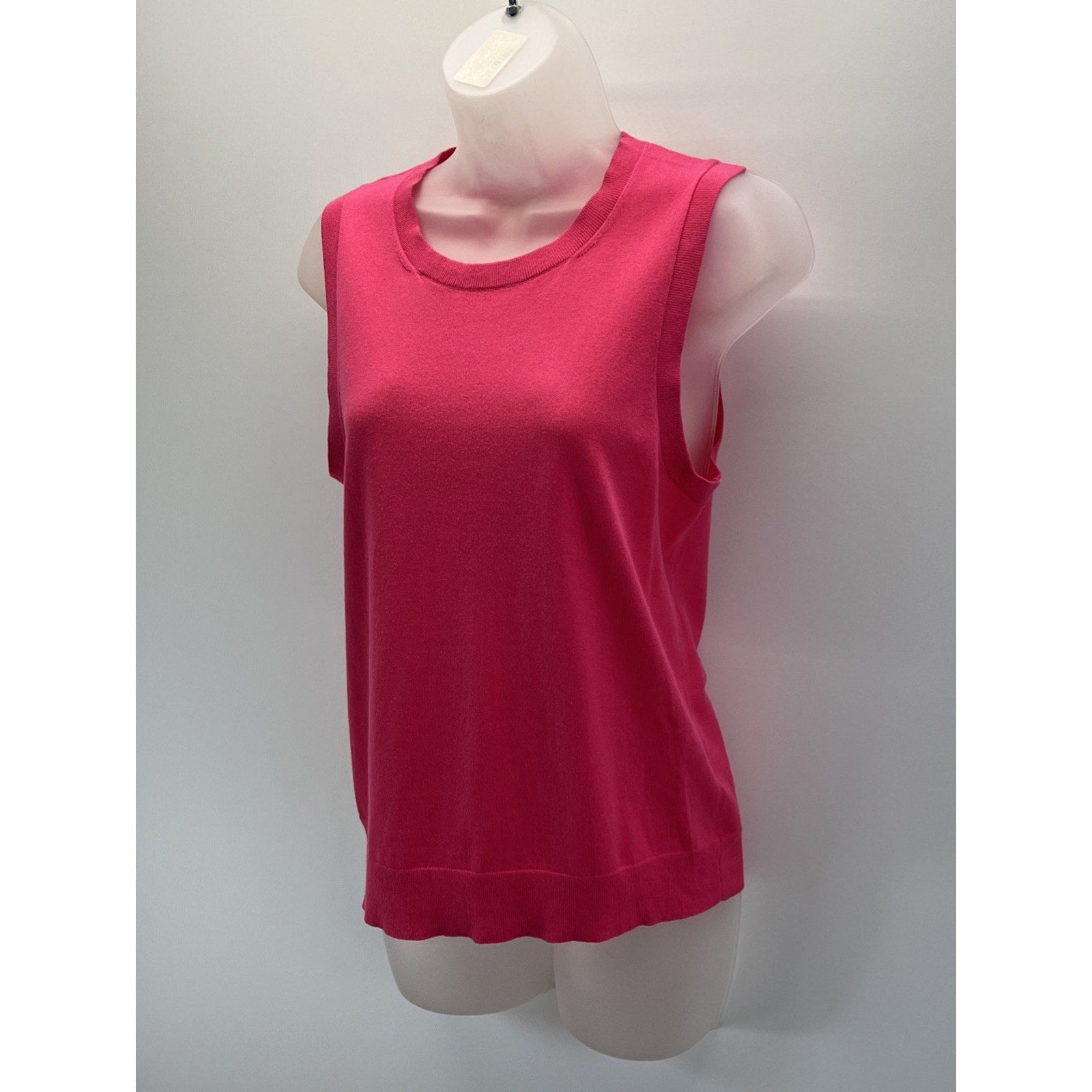 J. Crew women’s knit pink tank top size S