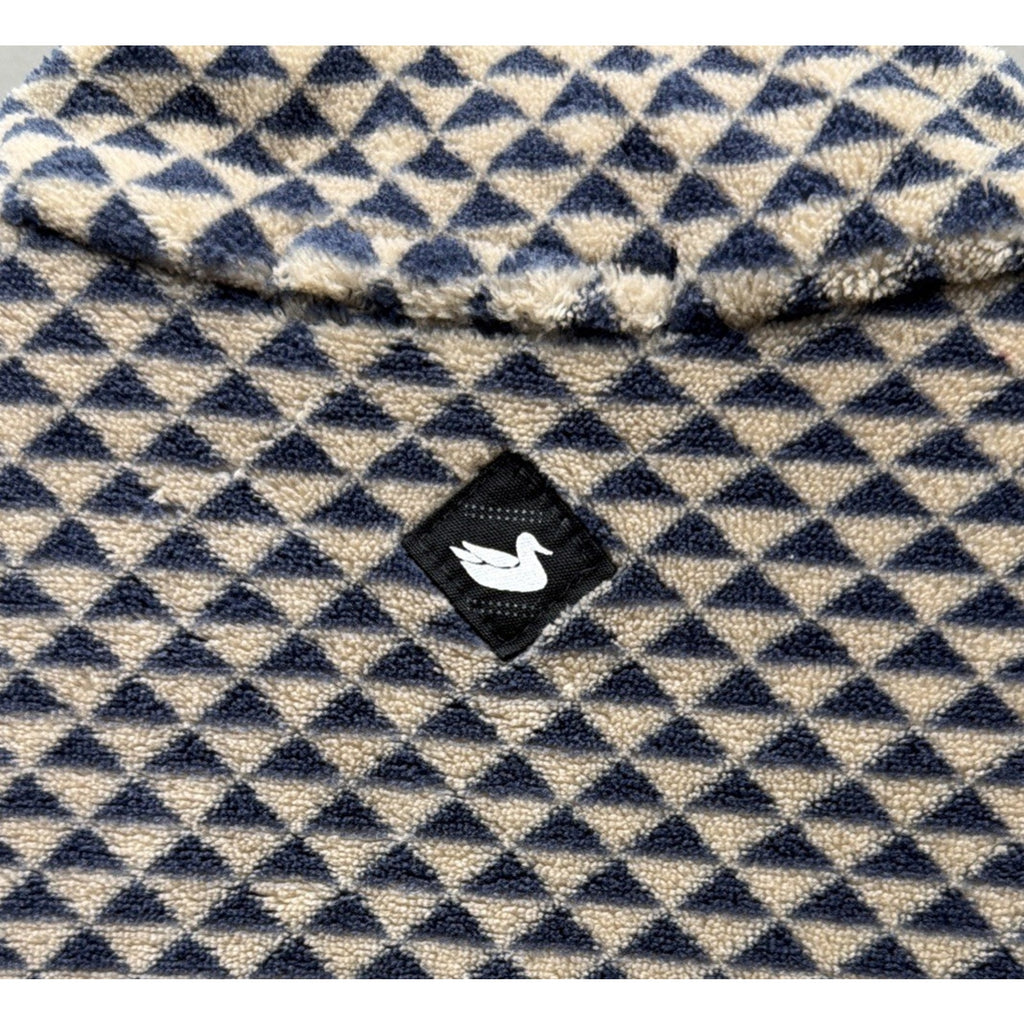 Southern Marsh Men’s XLT Arapaho Fleece 1/4 Zip Pullover Biege Blue