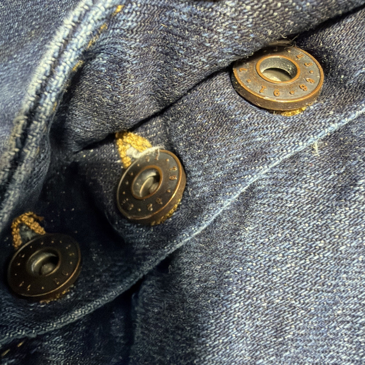 Valabasas Jeans Mens 34 Blue Skinny Denim Distressed Button Fly Stretch