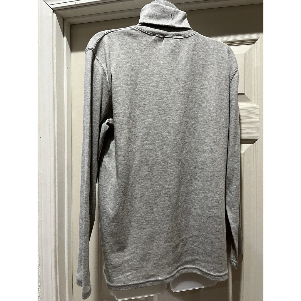 Bobbie Brooks Womens Long Sleeve Gray Sweater Large