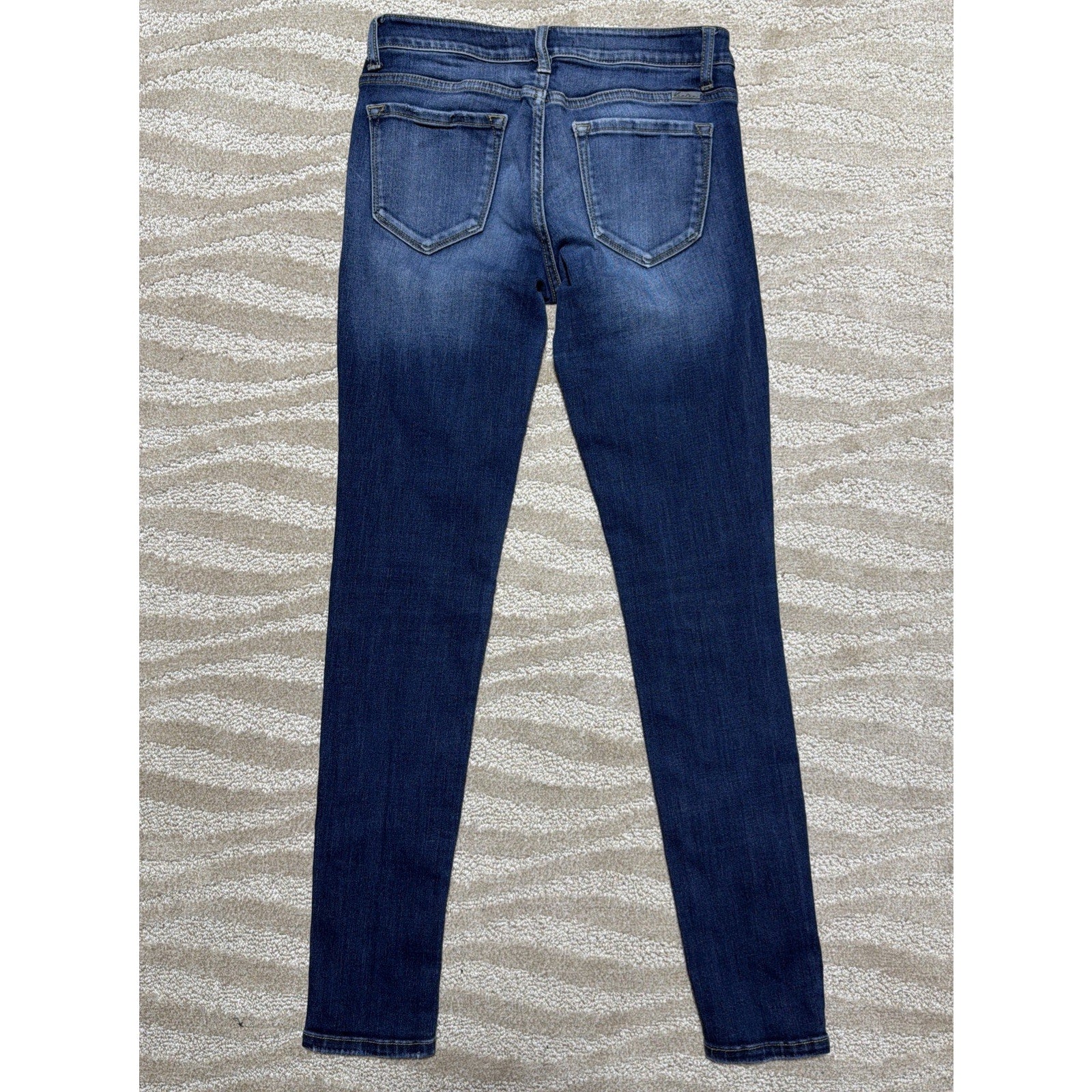KanCan Blue Denim Jeans Distressed Skinny Jeans Size 5/26x30