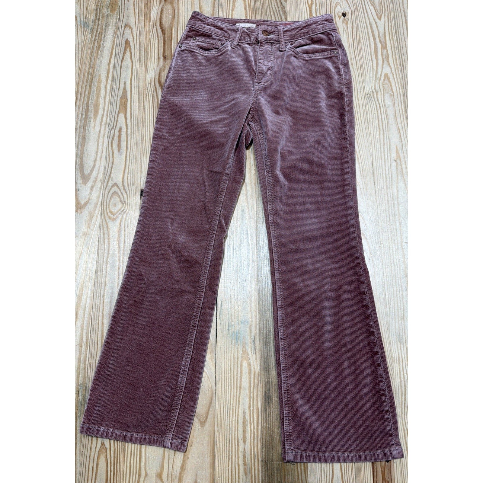 Pilcro Anthropologie Pants Womens 25 Pink Slim Boyfriend Crop Corduroy Cotton