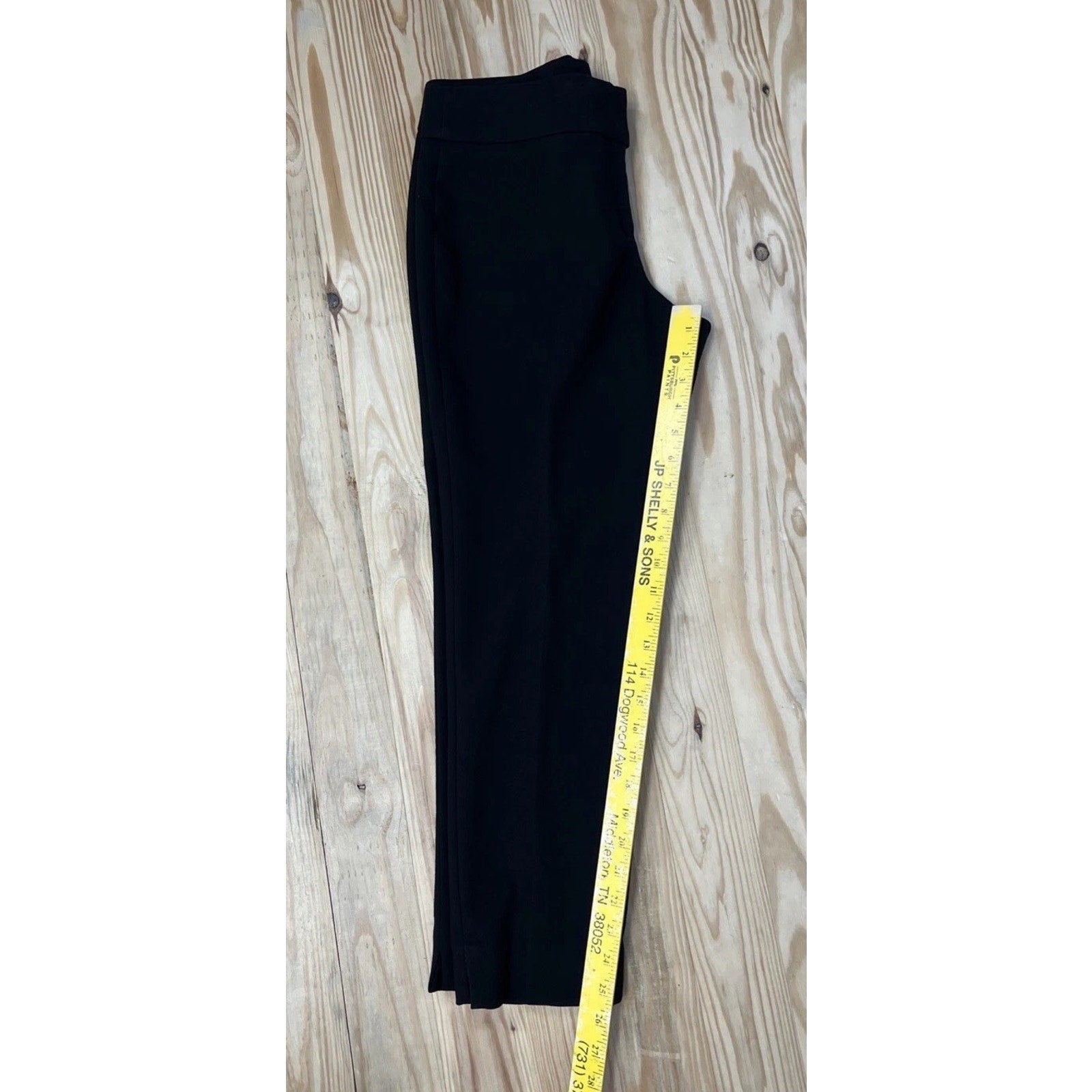 Talbots Women’s 6 Petite Signature Dress Pants Cropped Black