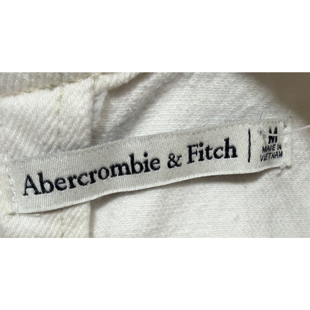 Abercrombie & Fitch Womens M Ivory The A&F Mila Mini Dress NWT