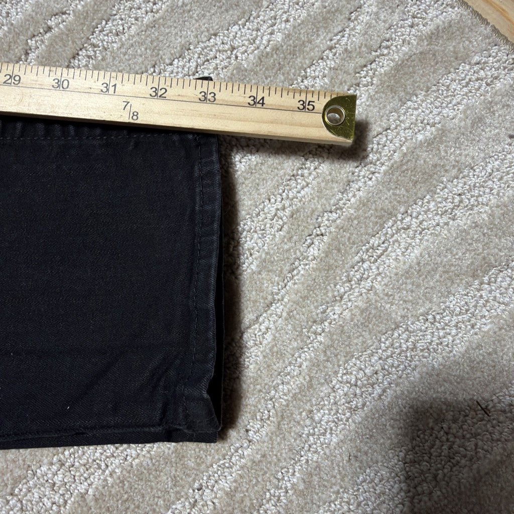 True Religion Geno No Flap Relaxed Slim Jeans ‘Black’ size mens 32x33 Excellent