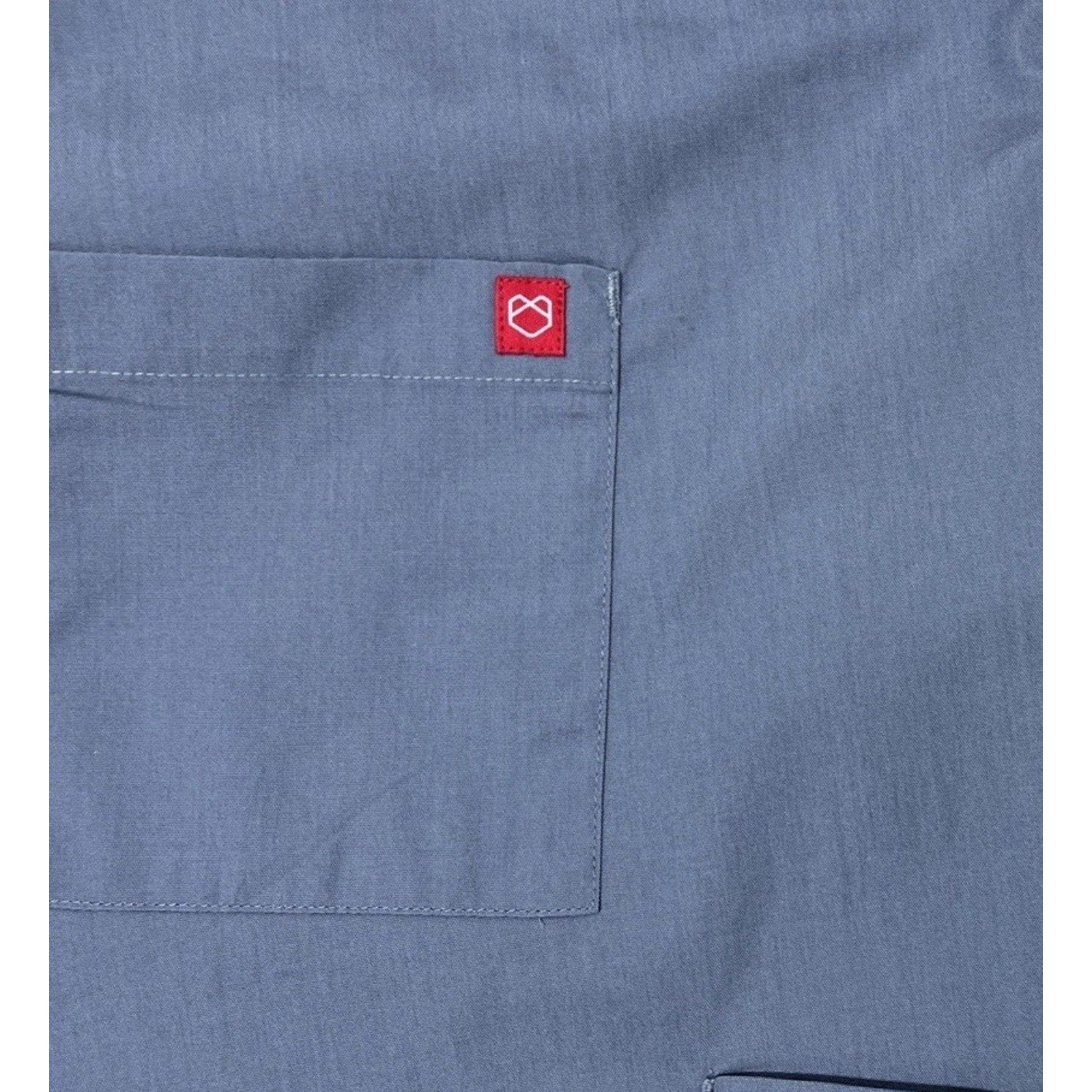 NWT Red Panda Size XL Pullon Scrubs Pants Gray Elastic Waist Tie Waist