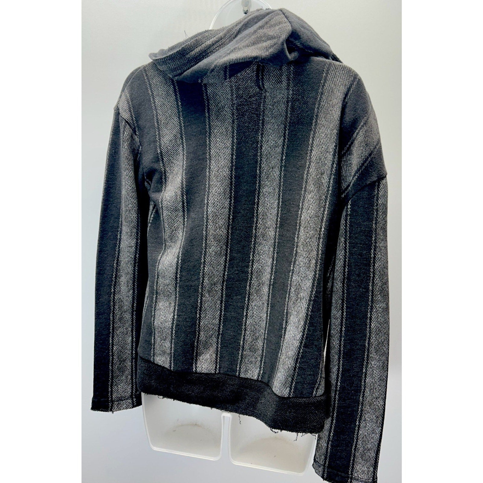 Billabong Hoodie Terry Pullover Grey Beach Stripe SP NWT