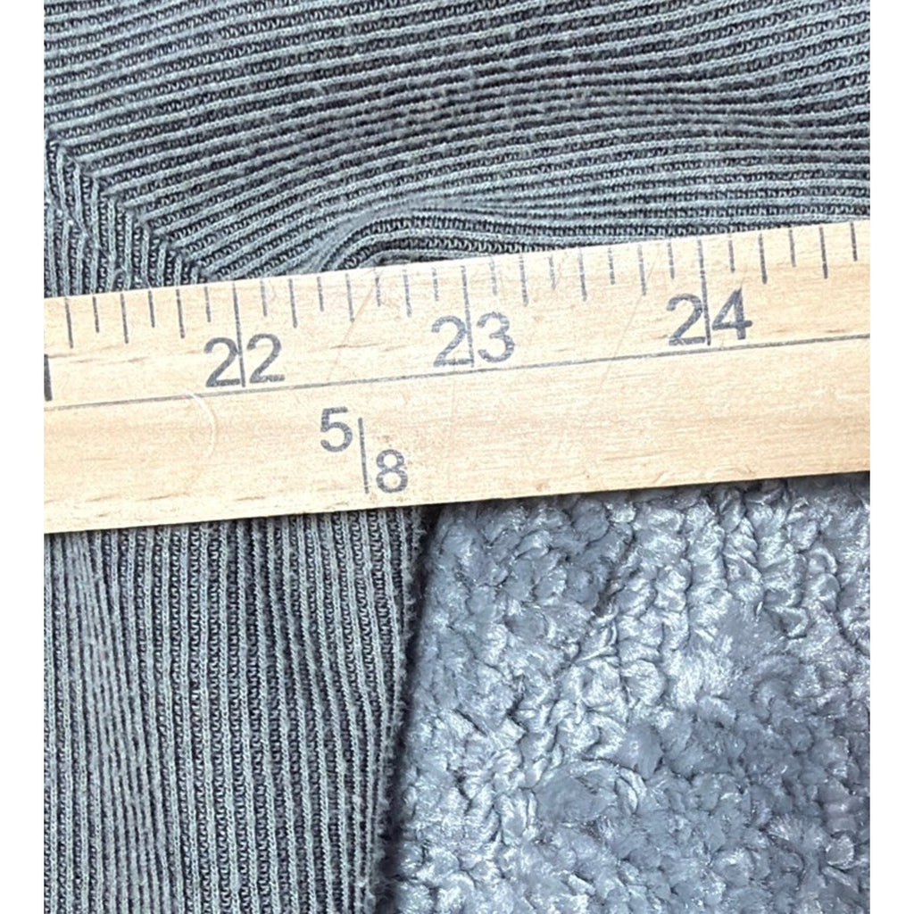 Tommy Bahama 1/4 Snap Men's Large Sweater Mock Neck Soft Pullover Gray Henley