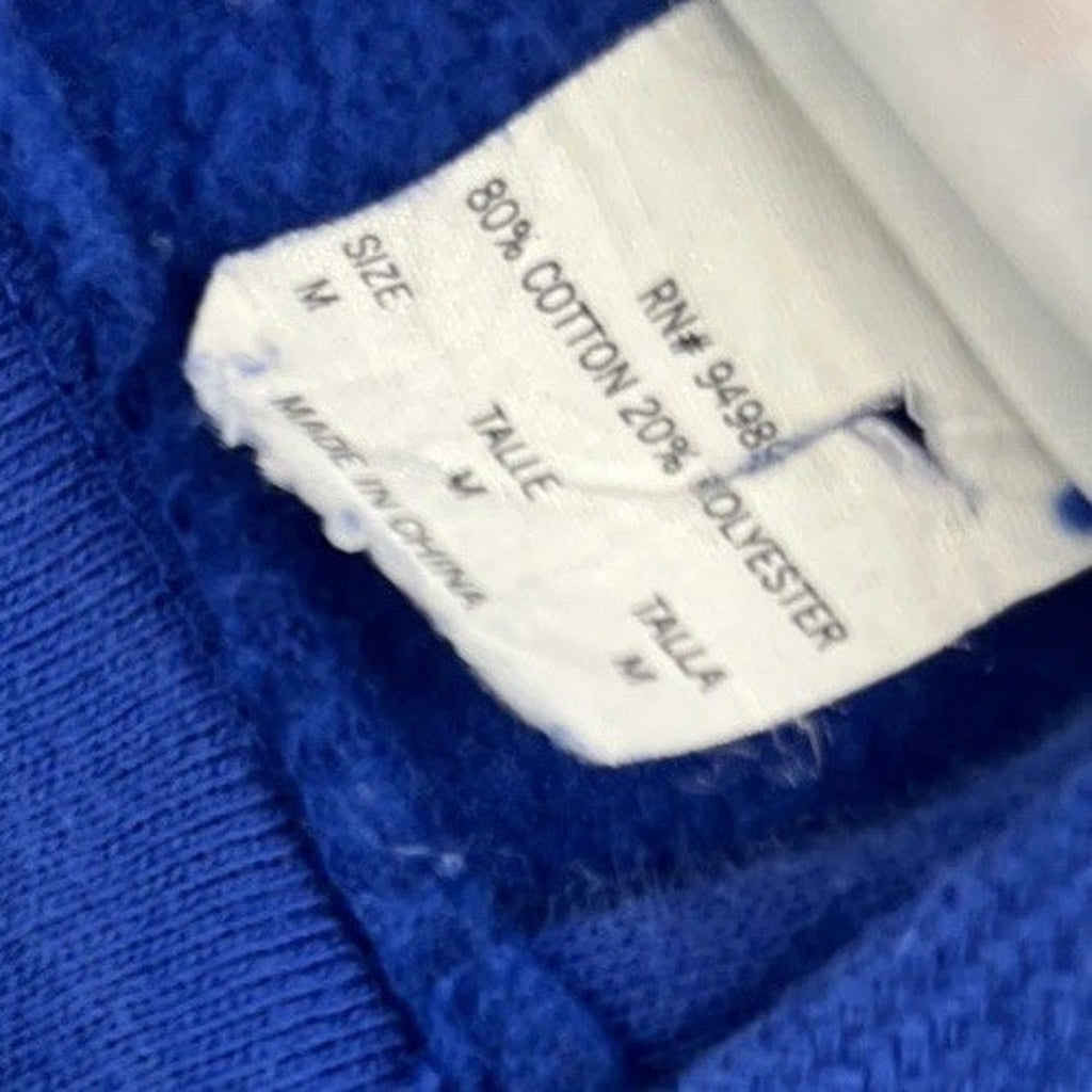 Chicago Cubs 5th & Ocean MLB Hoodie Sweatshirt Blue Pockets Women's Size M 2015