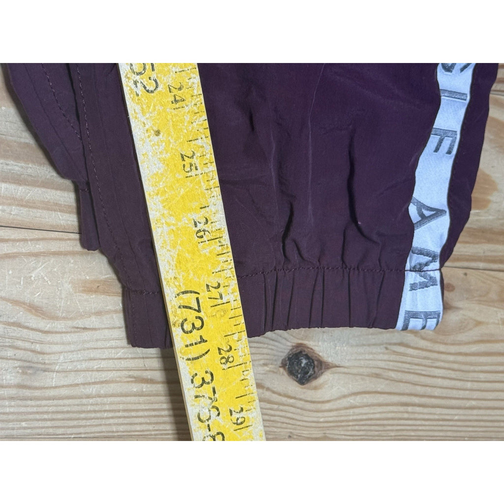 American Eagle Wind Pants Maroon Chino Casual Work Active Wear Ladies Women’s XL