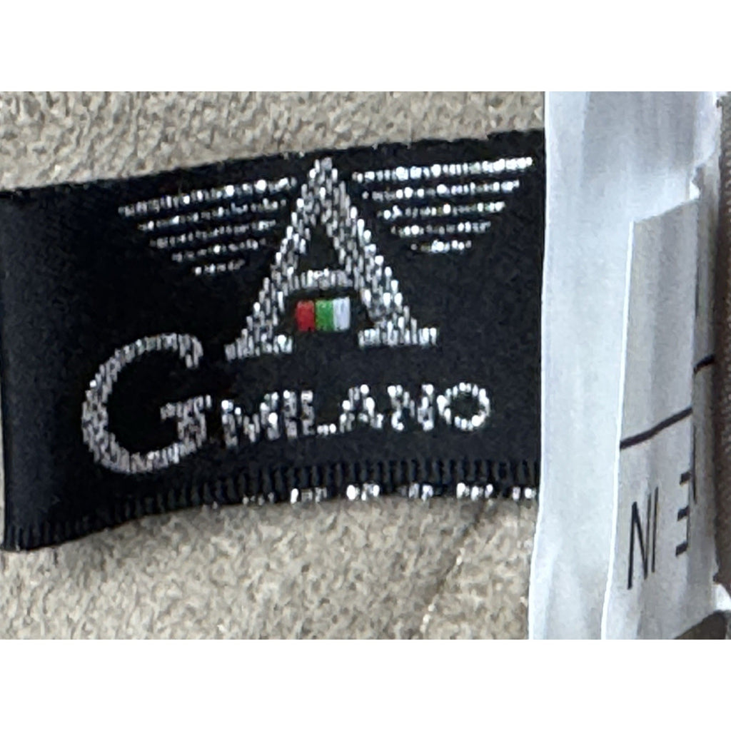 A G Milano Beige Leather Jacket New Old Stock 2015 Women’s Size Medium