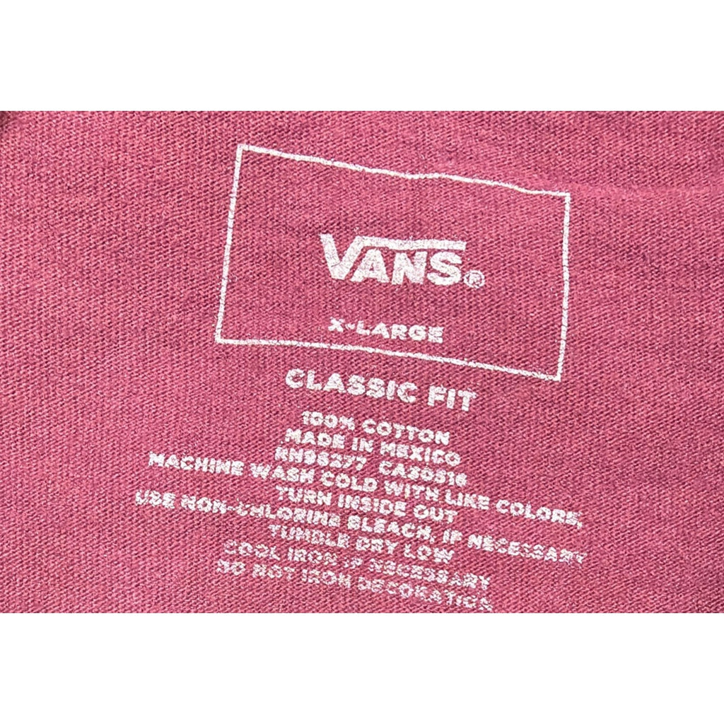 VANS California Orig Off The Wall Short Sleeve T-Shirt XL Skate Skateboarding