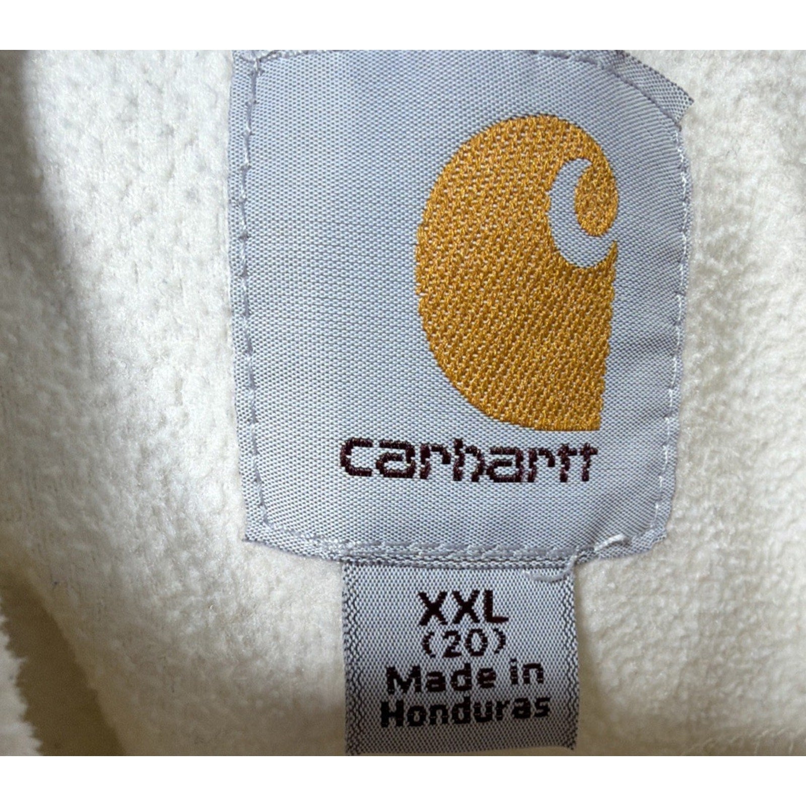 Carhartt Ivory Ladies Embroidered Soft Vest - Size XXL Casual Outdoors Work