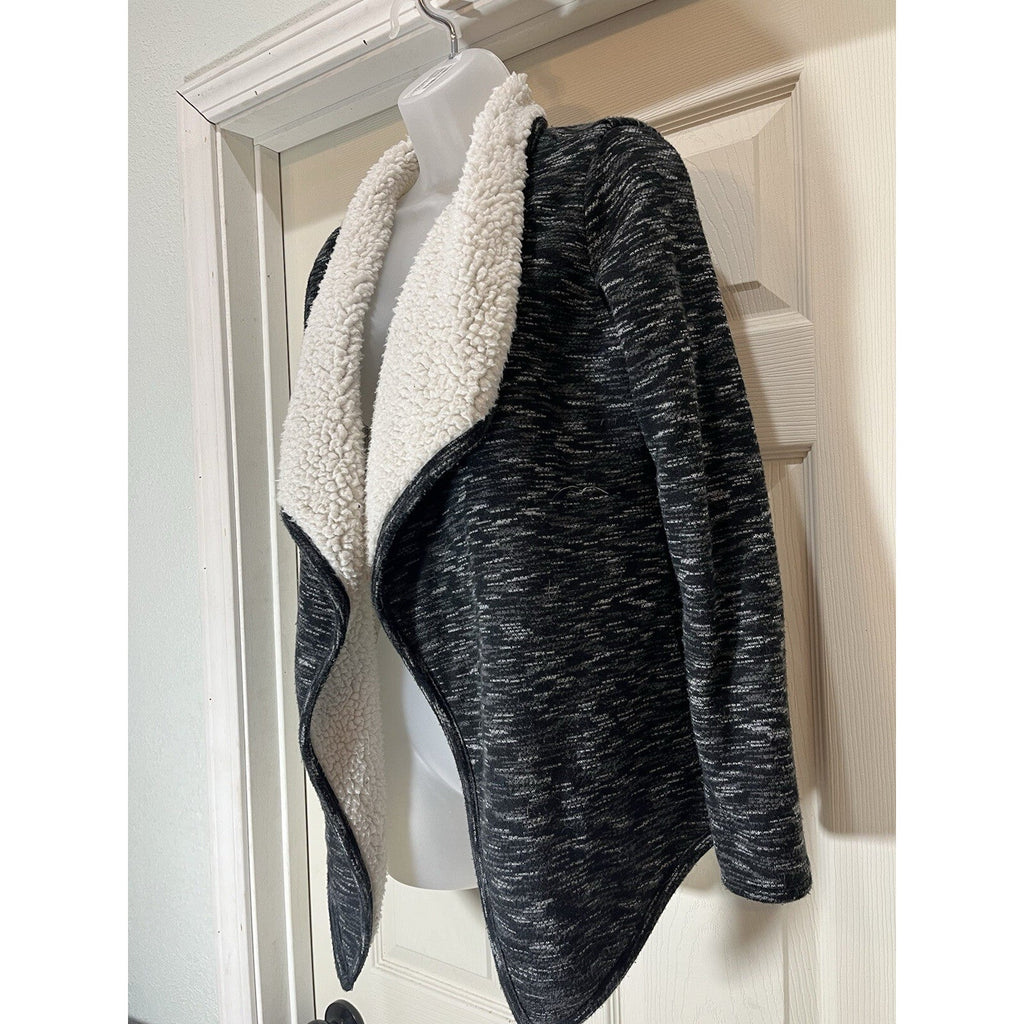 Green Tea Sherpa Ladies Medium Faux Fur Jacket Small Soft and Comfy