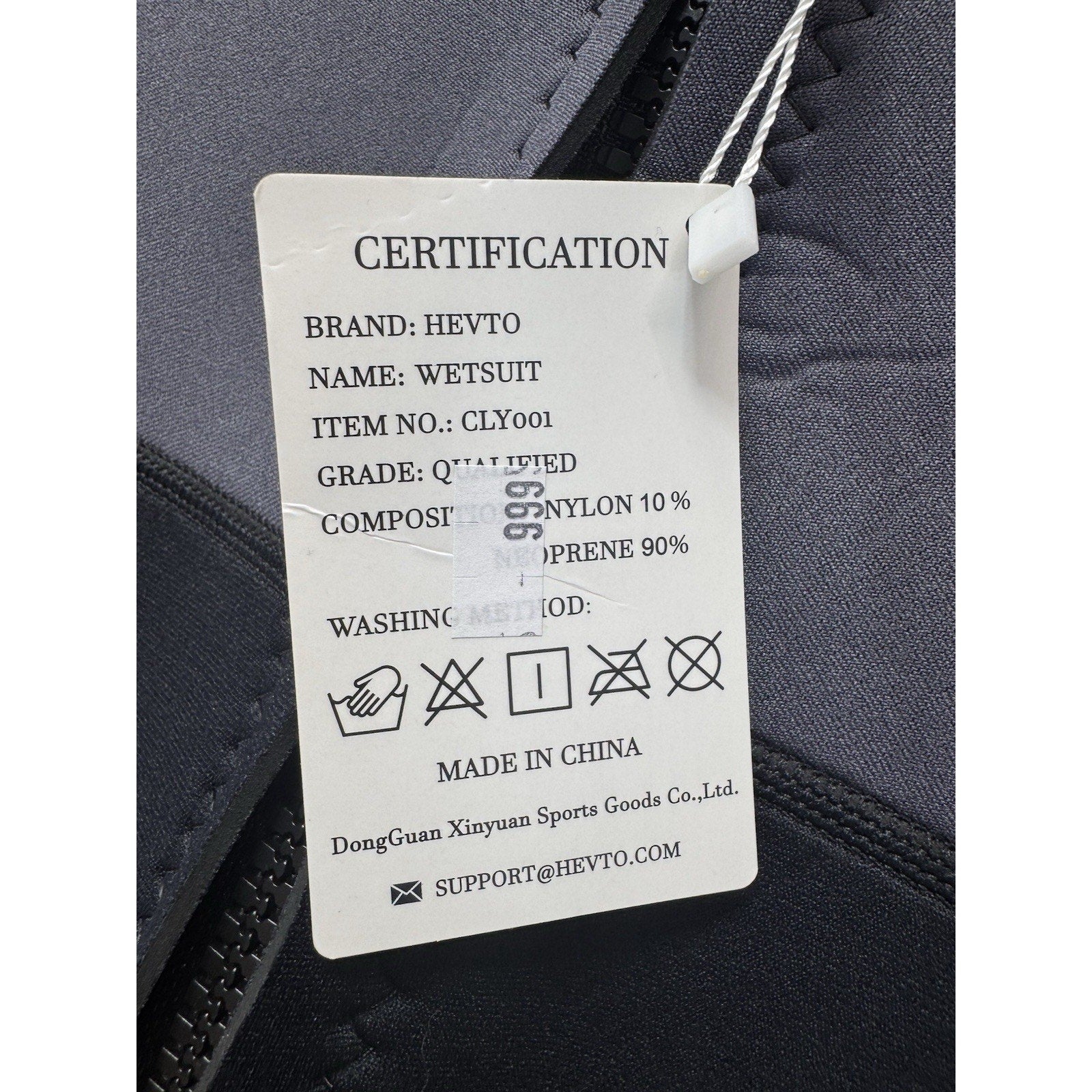Hevto Neoprene Wetsuit CLY001 New With Tags Men Women’s Size M3
