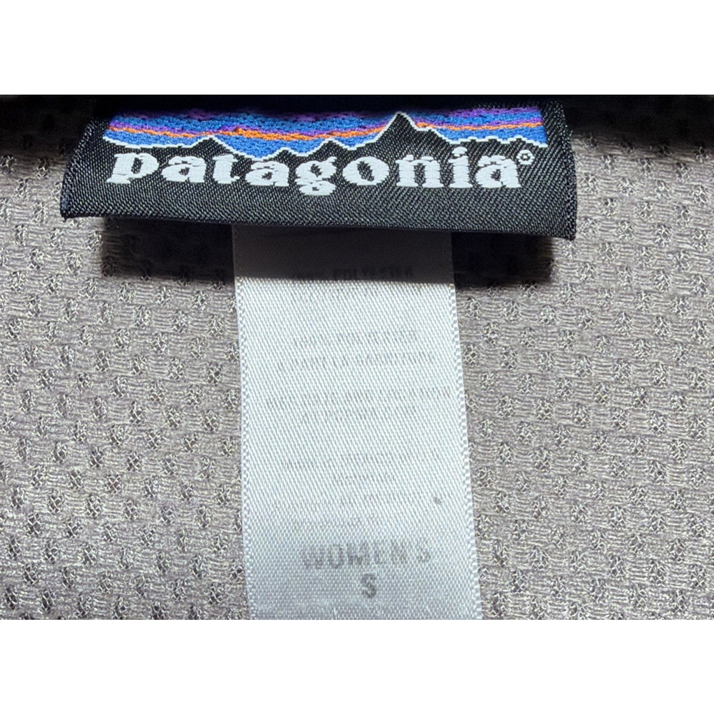 Patagonia Womens Deep Pile Retro Vest BROWN Sherpa Fleece Full Zip Jacket Size S
