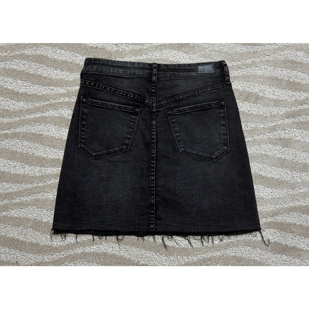 Women’s Dear John Kaylee Studded 5 Pockets Mini Skirt size 26 Stretch