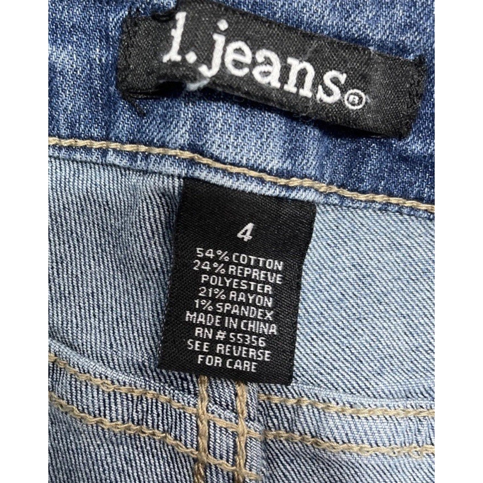 D.Jeans High Waist Slim Bootcut Jeans Denim Skinny Size 4