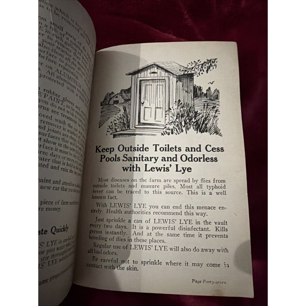 Vintage Book The Truth About Lye Pennsylvania Salt Manufacturing Co 16th Ed 1930