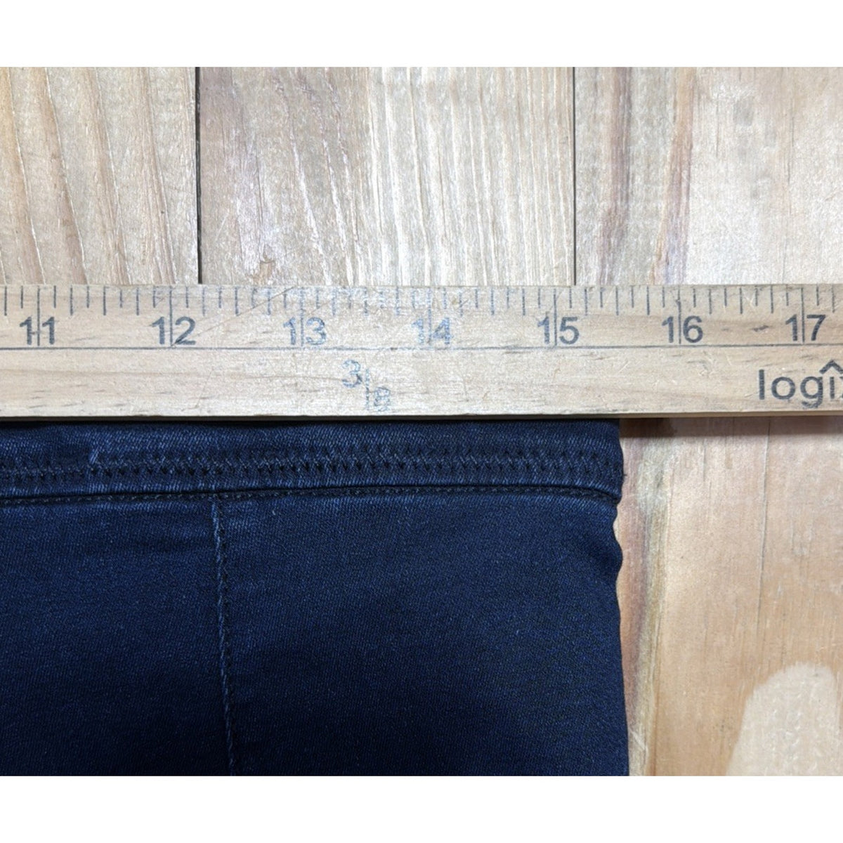 Free People Jeans Women's 30 Dark Blue Stretch Denim Pull On High Rise Skinny
