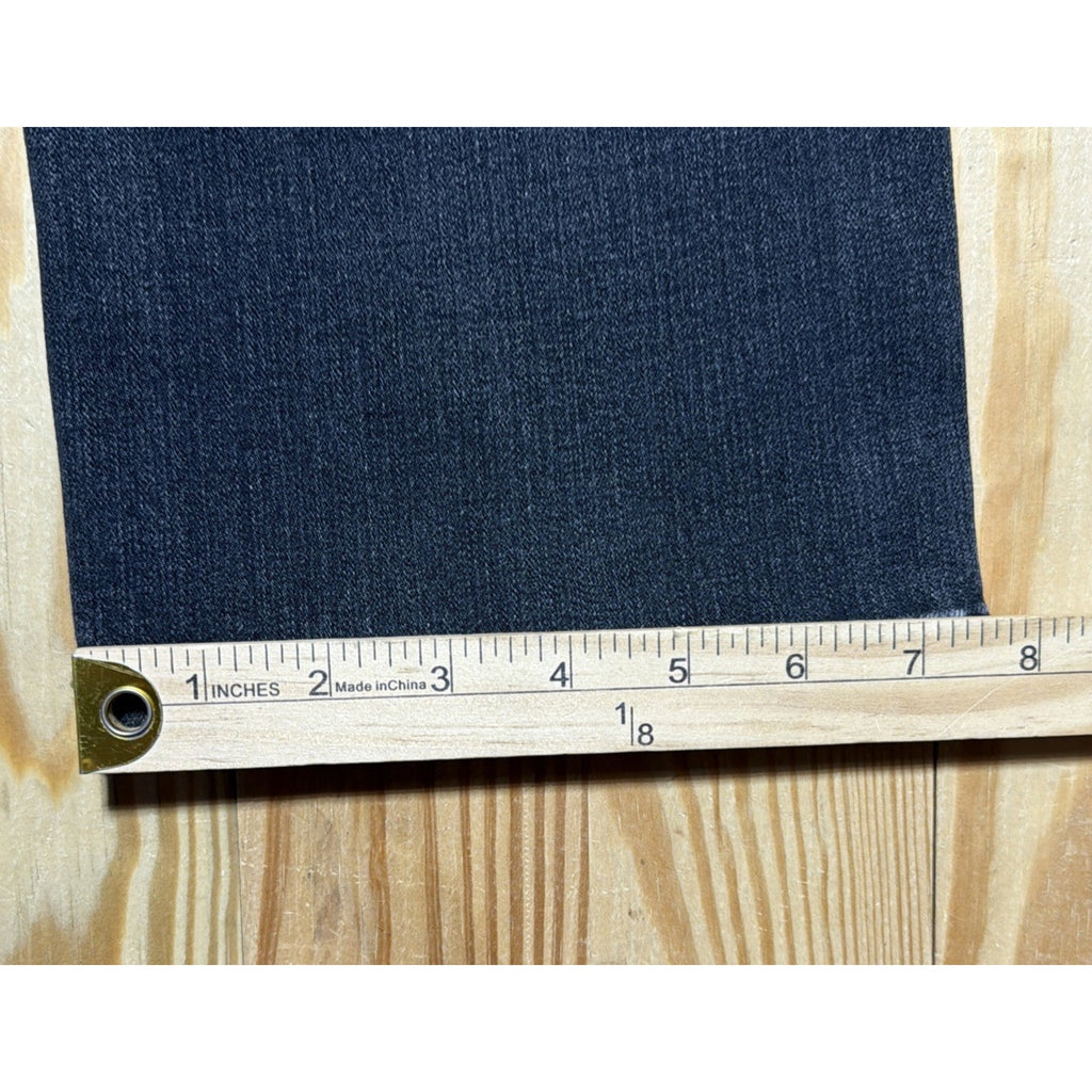 Rock Revival Jeans Mens 38x30 Black Lambeth Denim Pants Embroidery Straight