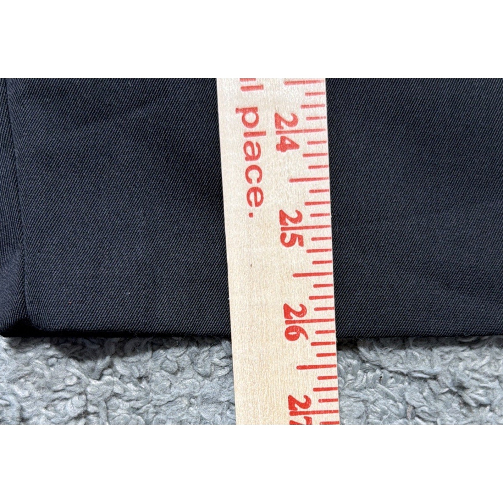 Vtg 70s-89s Jay Peters Belted Mid Skirt Womens S 7/8 Stretch Black Made In USA