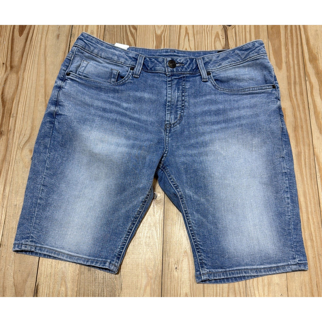 Buffalo By David Bitton Men's Slim-Parker X Jean Shorts Indigo Size 32