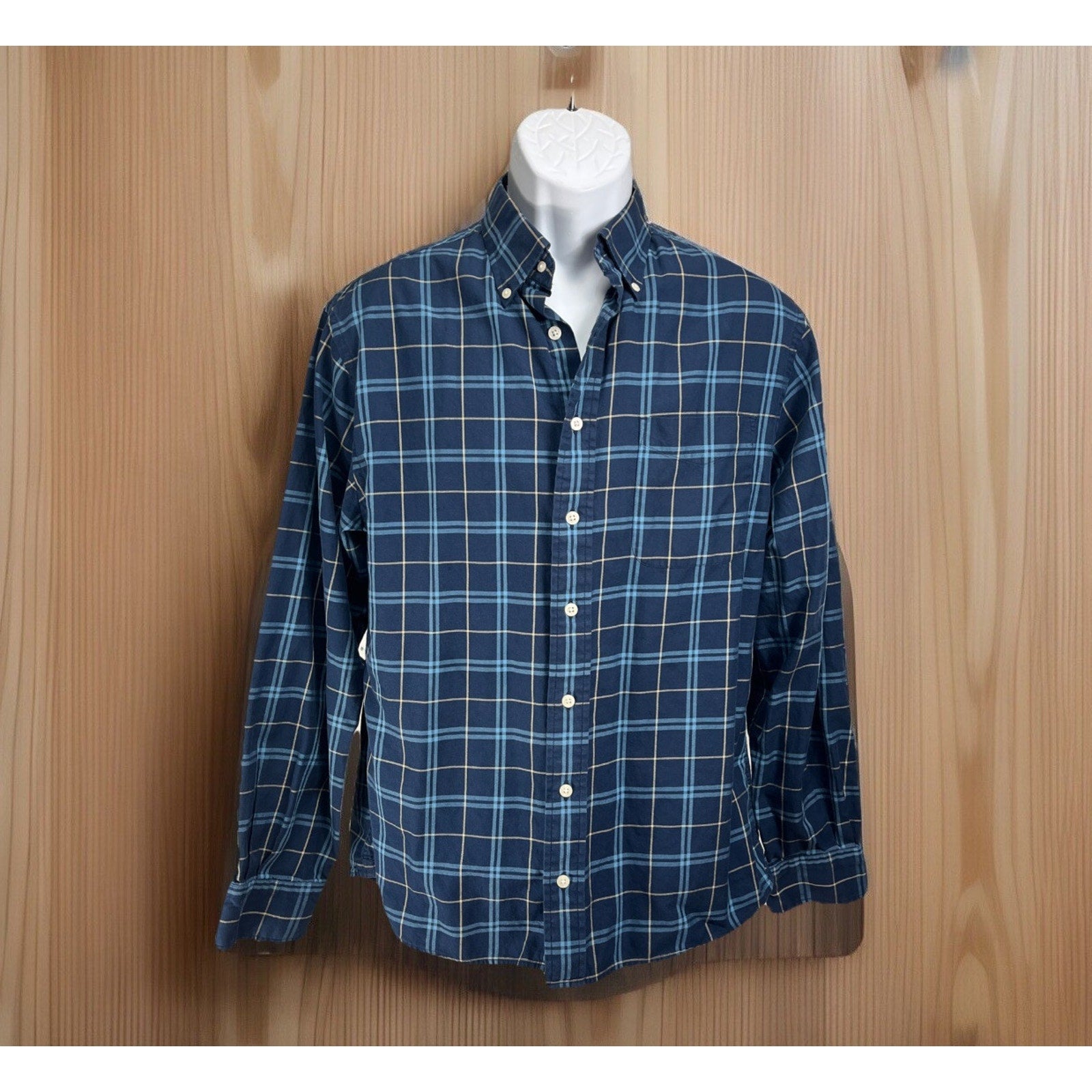 Duck head Classic Mens short sleeve button down size Medium multicolor