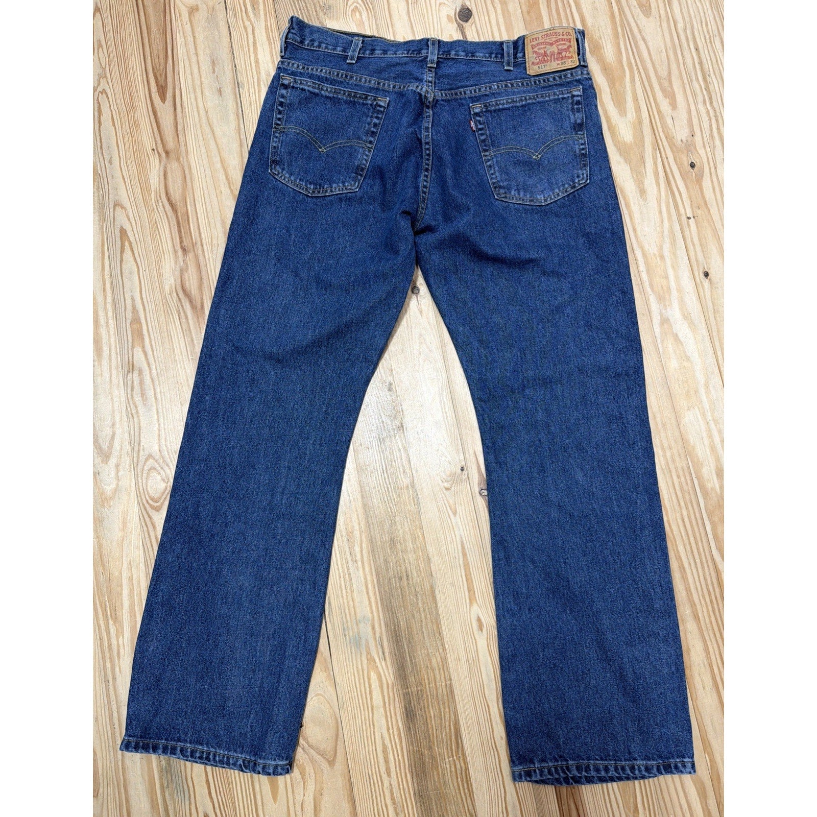 Levi’s 517 Bootcut size 38x32 Men’s Blue Denim Jeans 100% Cotton