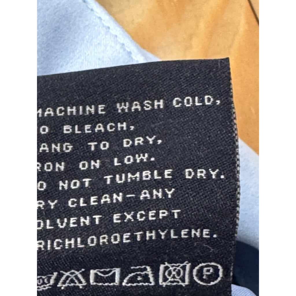 London Fog Women’s Sorbet Blue Jacket Size Small Petite Long With Hidden Button