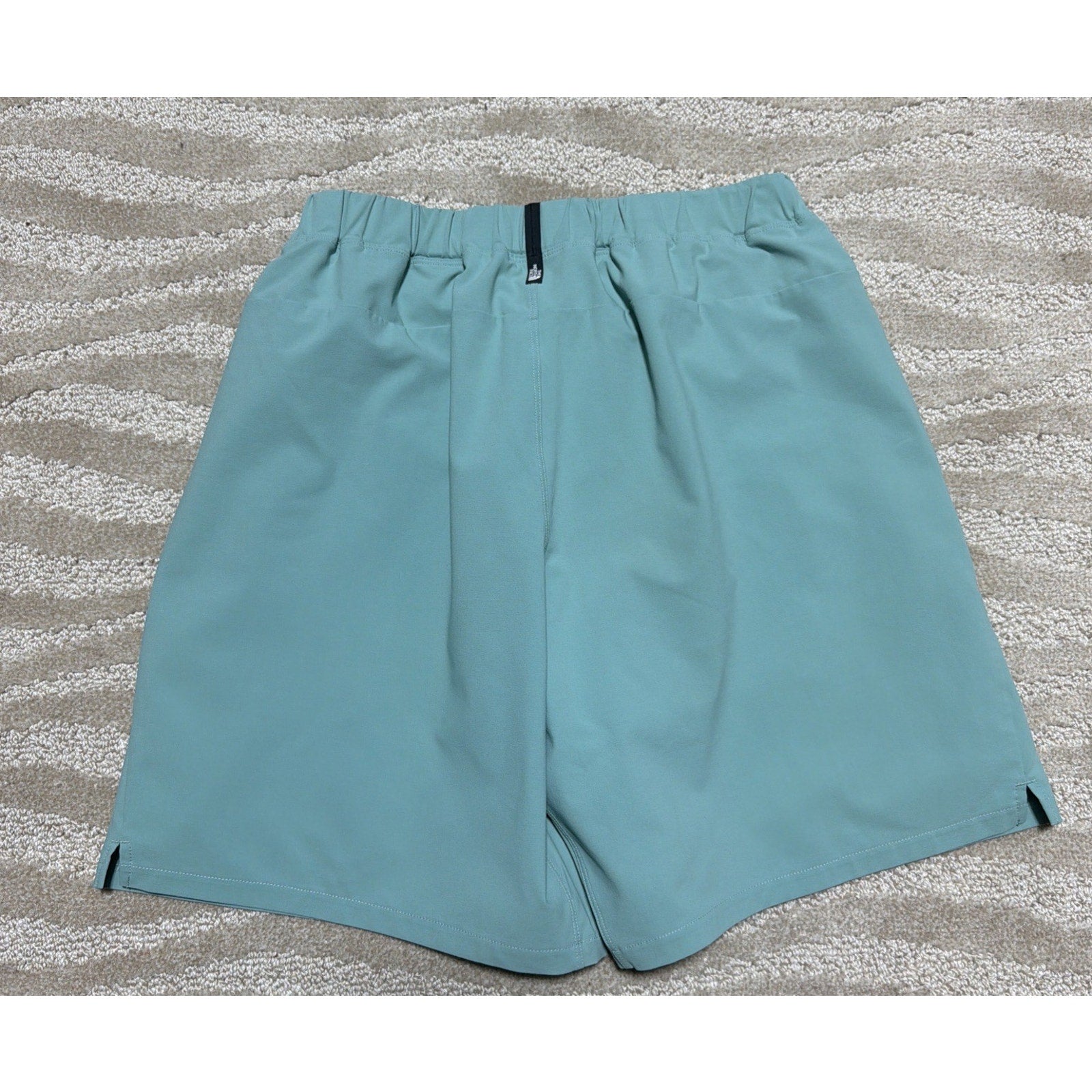 THE NORTH FACE Wasabi Aqua Green Exploration Arque Shorts Mens Small