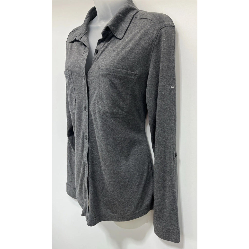 Womens Columbia Soft Omni-Wick Advanced Evaporation Long Sleeve Shirt L