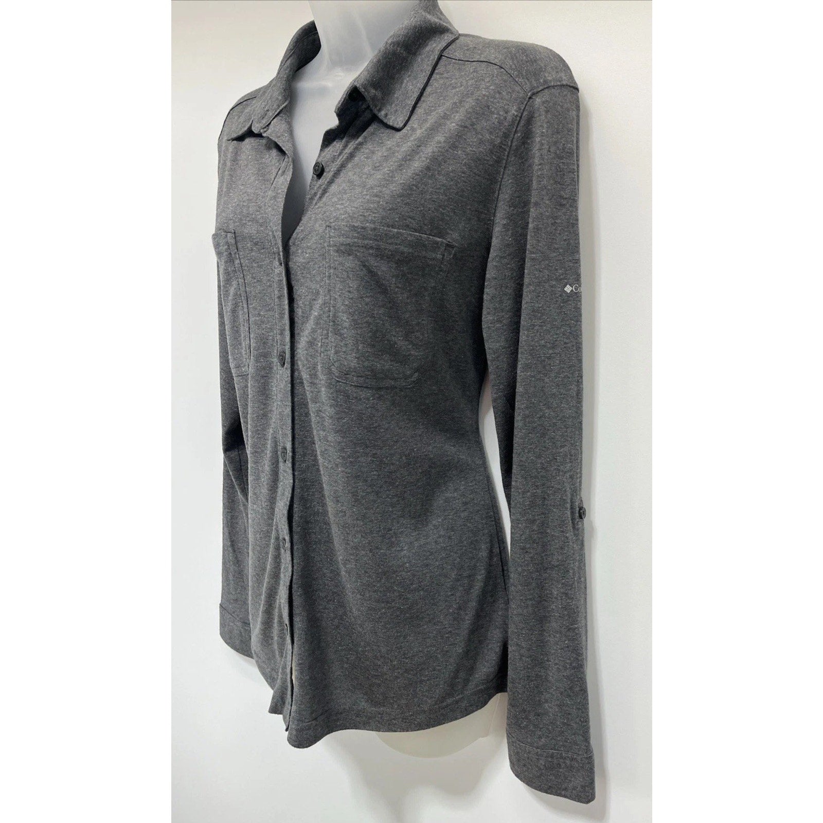 Womens Columbia Soft Omni-Wick Advanced Evaporation Long Sleeve Shirt L