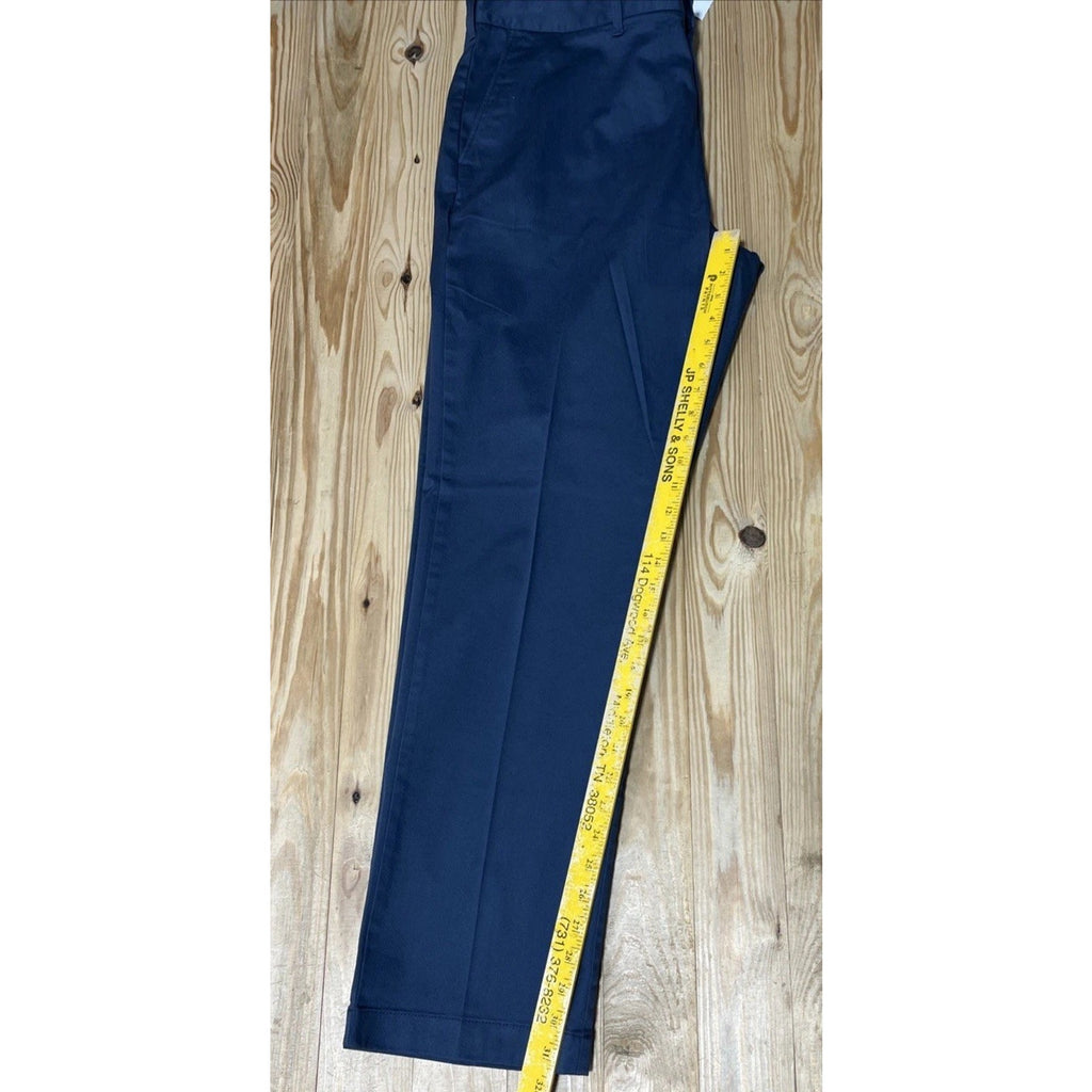 J.Crew Mens 38x32 Navy Blue Mercantile Flex Straight Leg Chino Pants NWT