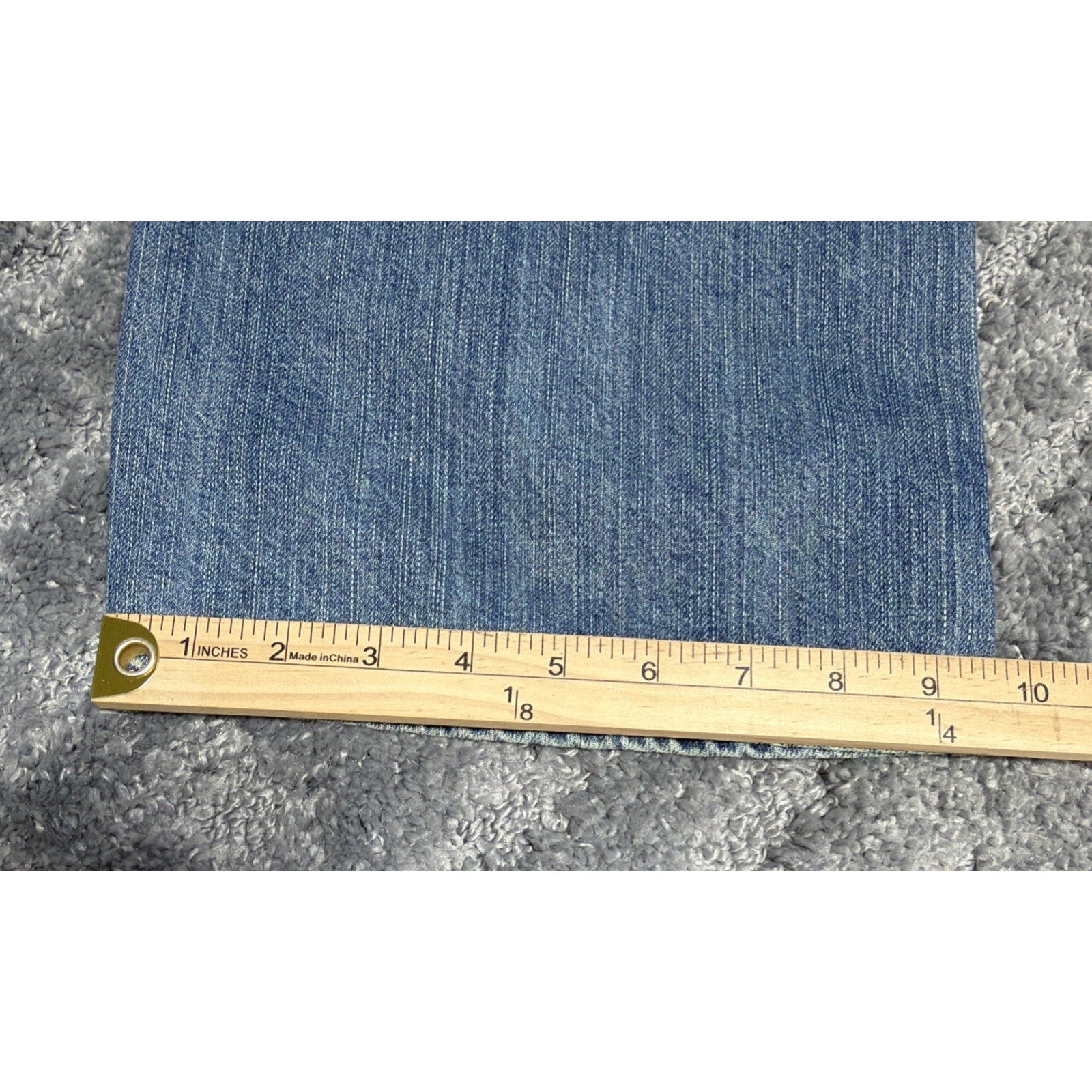 Mens Old Navy Famous Straight Droit Recto Blue Denim Jeans Size 38x30