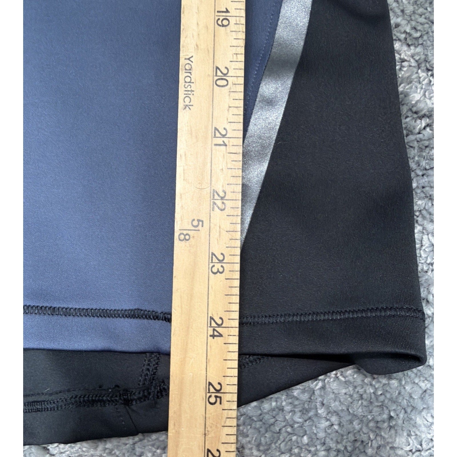 Under Armour Women ColdGear Colorblock Half-Zip Training Top BlkBlue Sz Medium