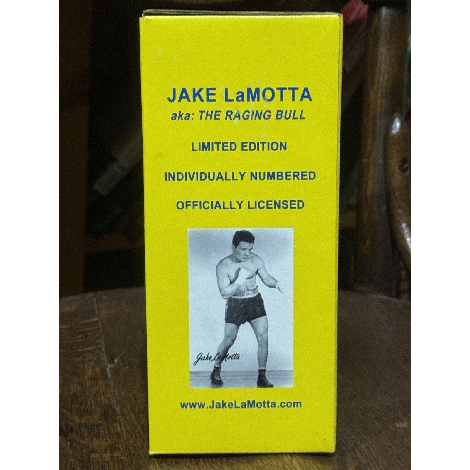 Jake LaMotta Raging Bull Limited Edition Bobblehead 2003 ASI Boxed Numbered