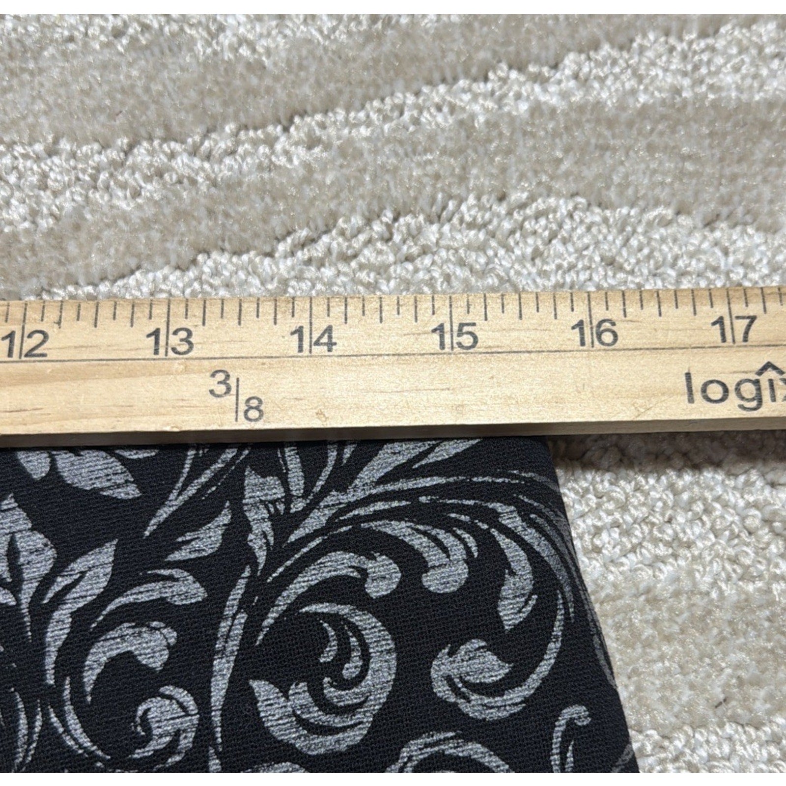 Chico's Women's So Slimming Petite Juliet Scroll-Print Ankle Pants Size 4 NWT
