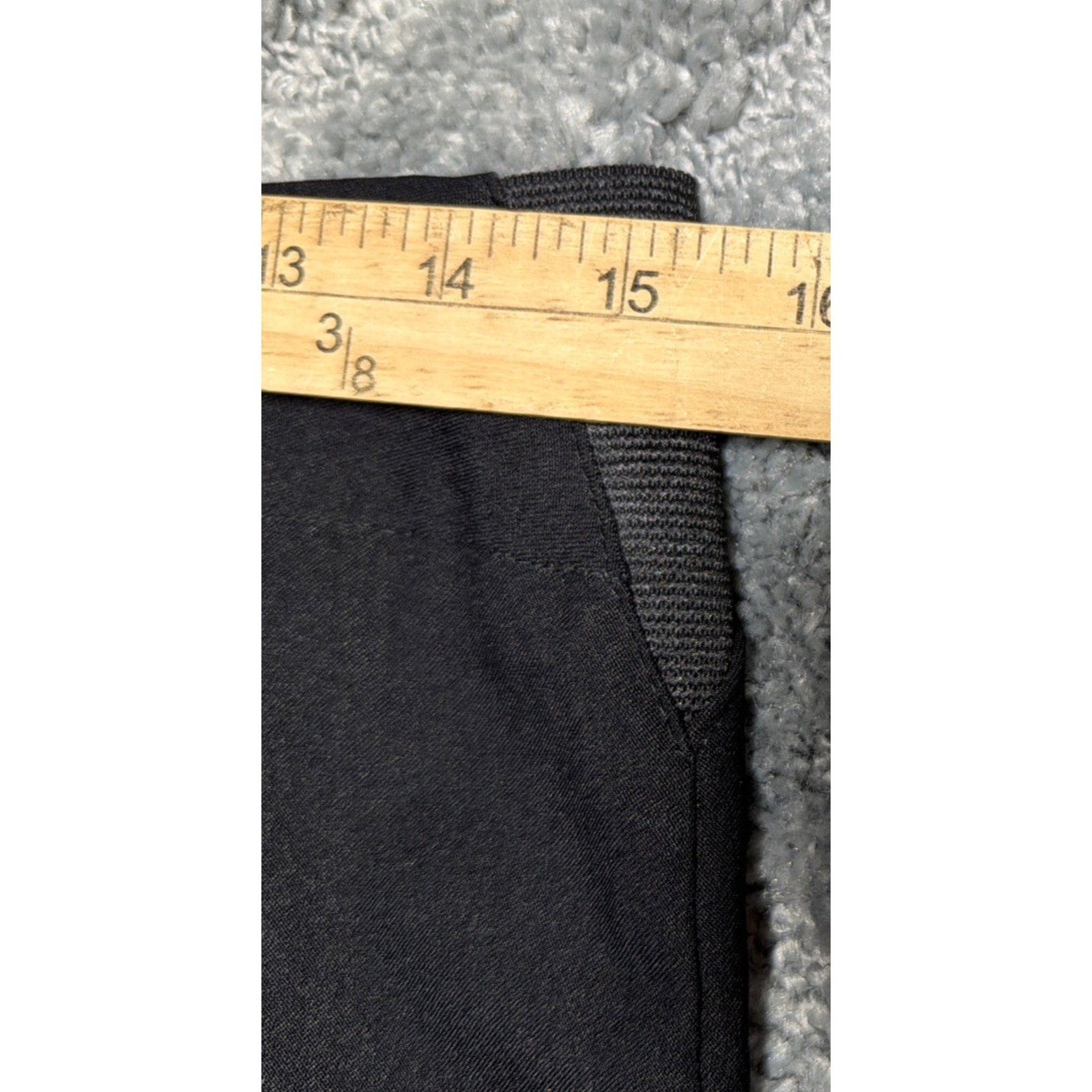 Lisette Plant-Alon Pants Women's 4 Black Straight Leg Stretch Trousers New