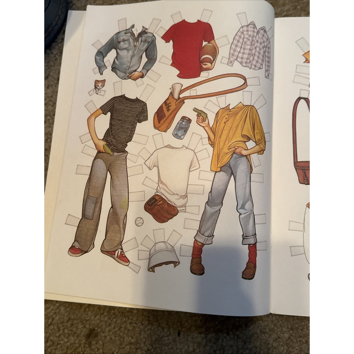 Vintage 1983 Cutting Up With Ramona Beverly Cleary Paper Dolls UNCUT Dell