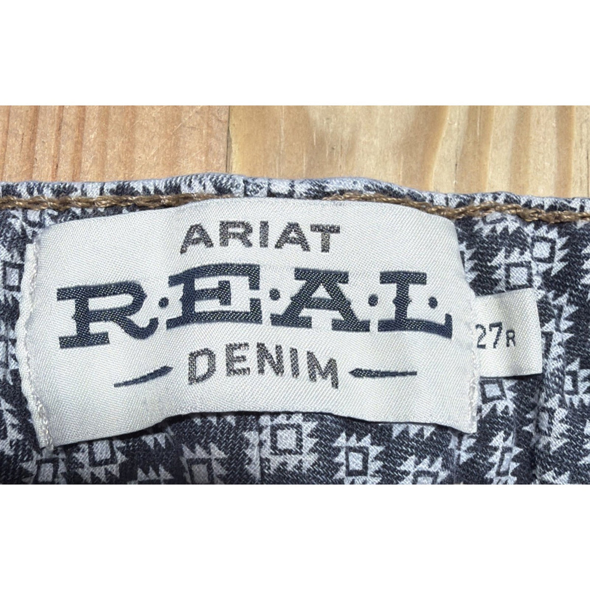 Ariat REAL Denim Womens Bootcut Jeans 27R Western Cowgirl Medium Wash Blue