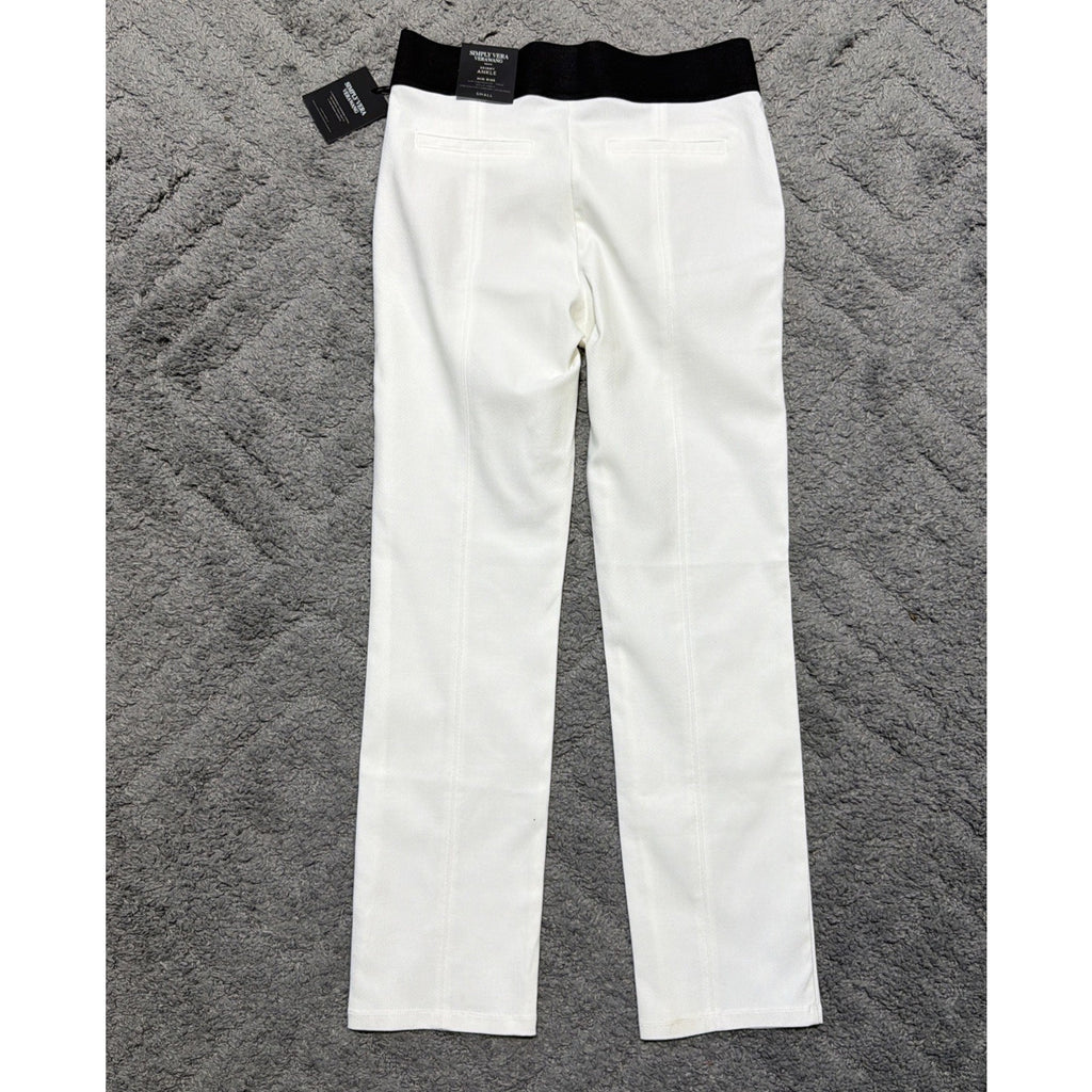 New Simply Vera Wang The Polished Twill Dress Pants For Work To Weekend S Mid R
