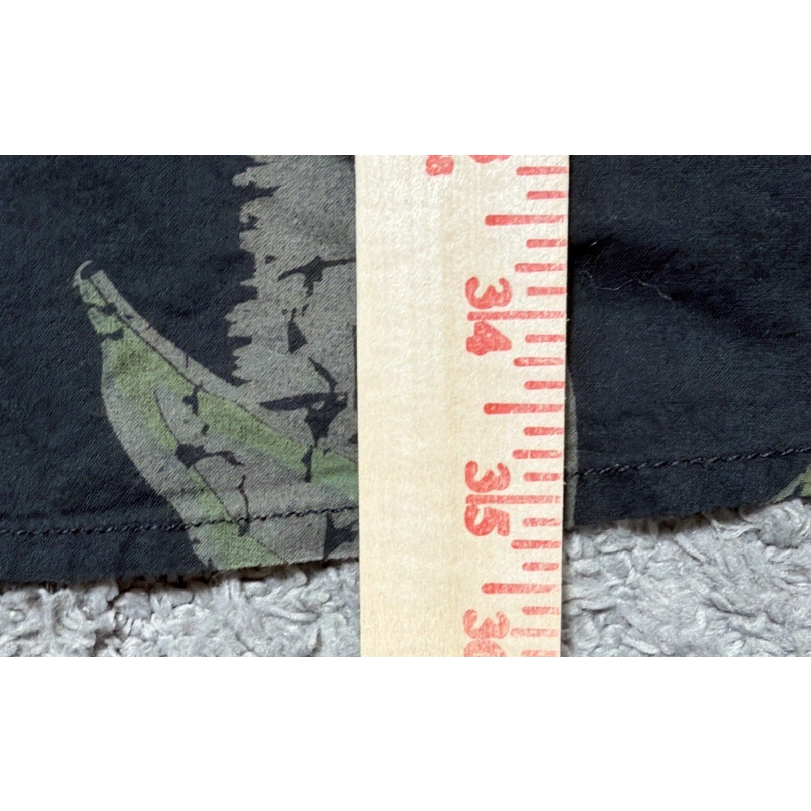 Buffalo David Bitton Shirt Mens XL Black Floral Button Up Short Sleeve Hawaiian