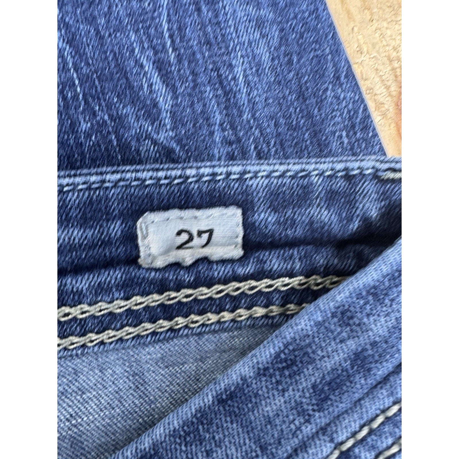 BKE Denim Buckle Stella Straight Stretch Low-Rise Jeans Women’s Size 27