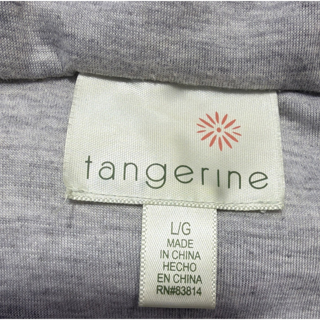 Tangerine Large Magenta Hooded Insulated Puffer Vest Winter Snow